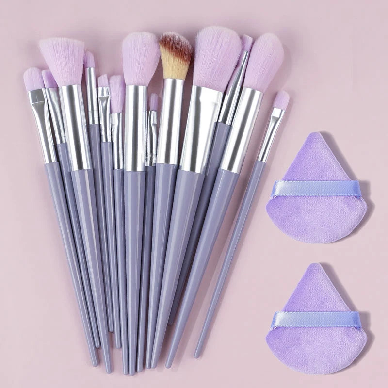 13pcs Makeup Brushes Set - Soft and Fluffy Concealer Brush for Women