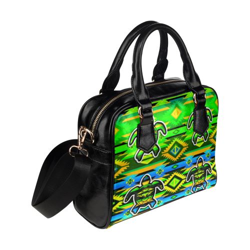 Adobe-Nature-Turtle Shoulder Handbag