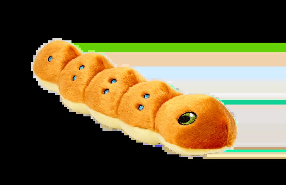 Fluff & Tuff Caterpillar Dog Toy - Adorable and Durable Playmate
