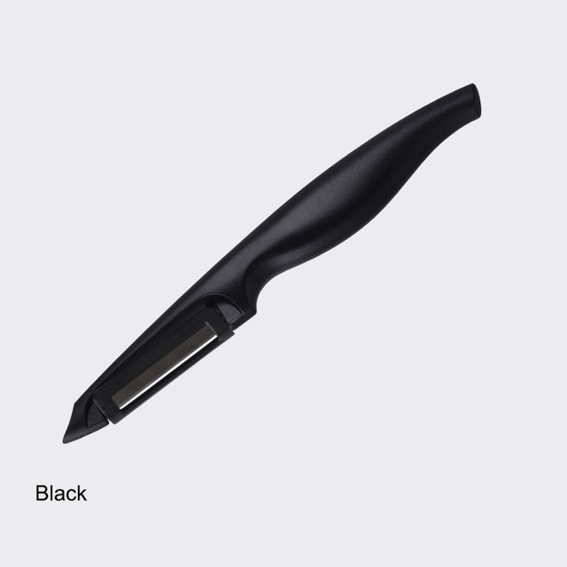 Antioxidant Ceramics Potato Peeler - Multi-Color Handle Kitchen Gadget