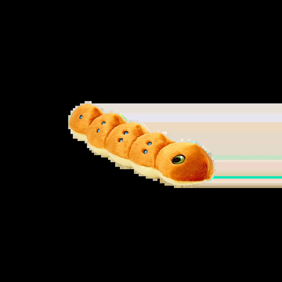 Fluff & Tuff Caterpillar Dog Toy - Adorable and Durable Playmate