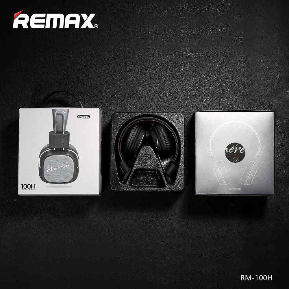 IREMAX USA Headphone RM-100H - Comfortable Over-Ear Headphones with In-Line Mic