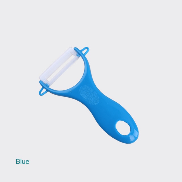 Antioxidant Ceramics Potato Peeler - Multi-Color Handle Kitchen Gadget