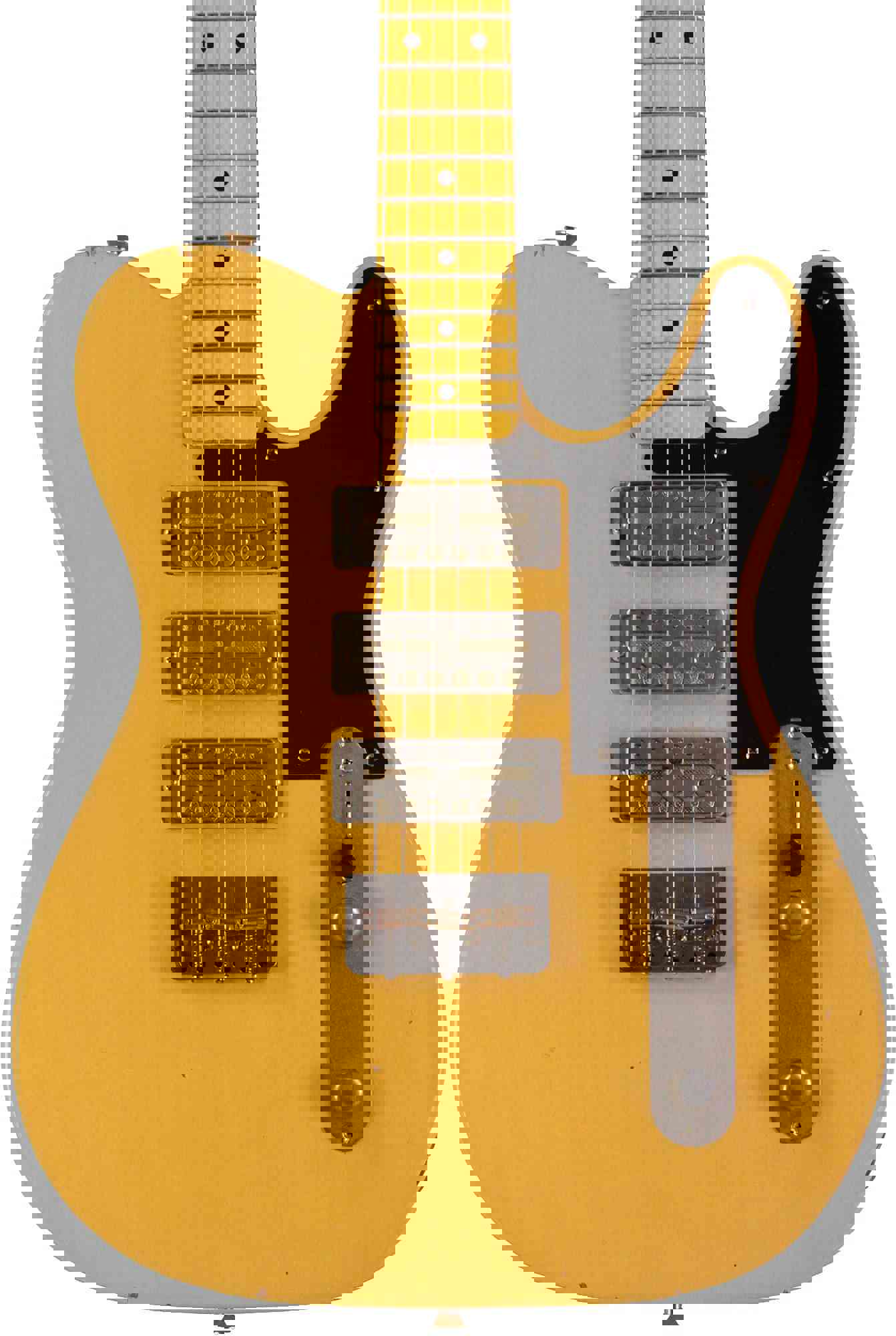 Nash GF-3 Gold Foil Guitar, Butterscotch Blonde, Light Aging