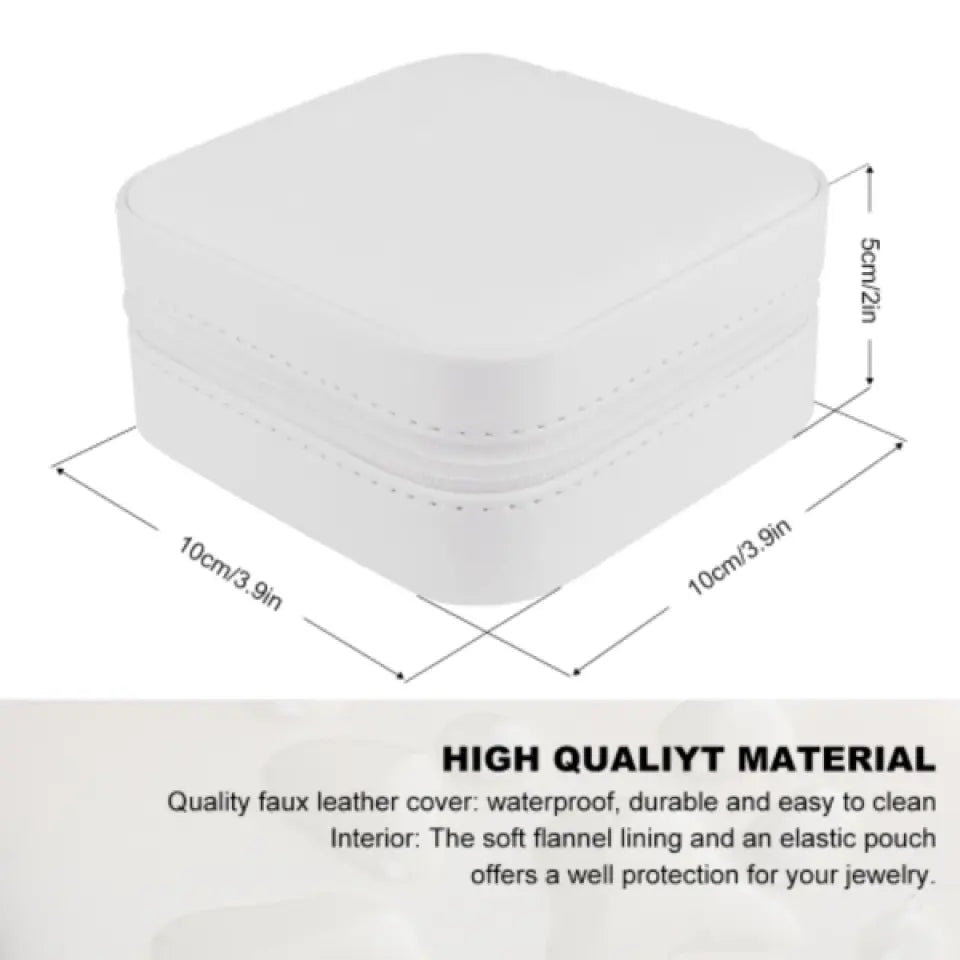 Custom Initials Jewelry Box Jewelry Organizer For Mom Mothers Day Gift For Bridesmaid