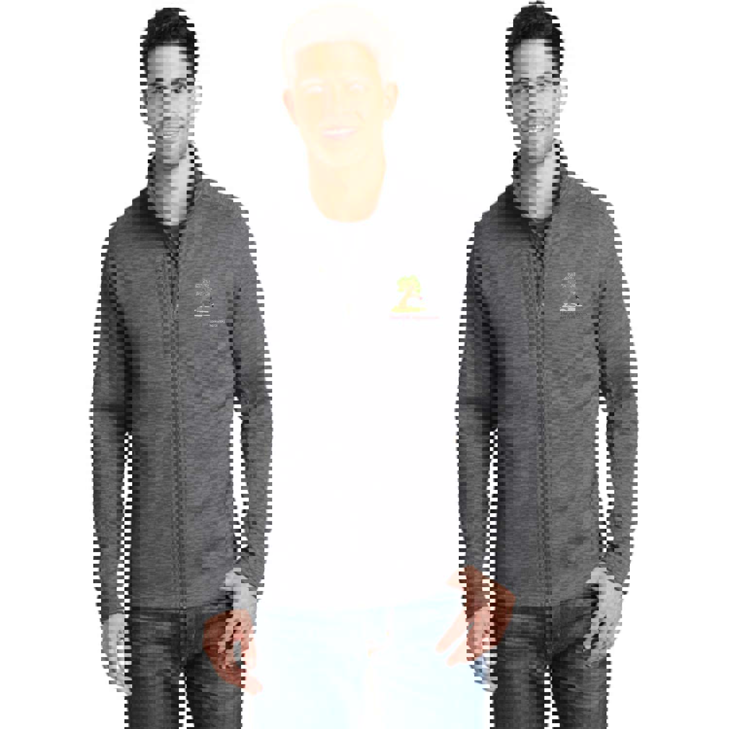 Port Authority® Digi Stripe Fleece Jacket - Modern Style for Work and Workout