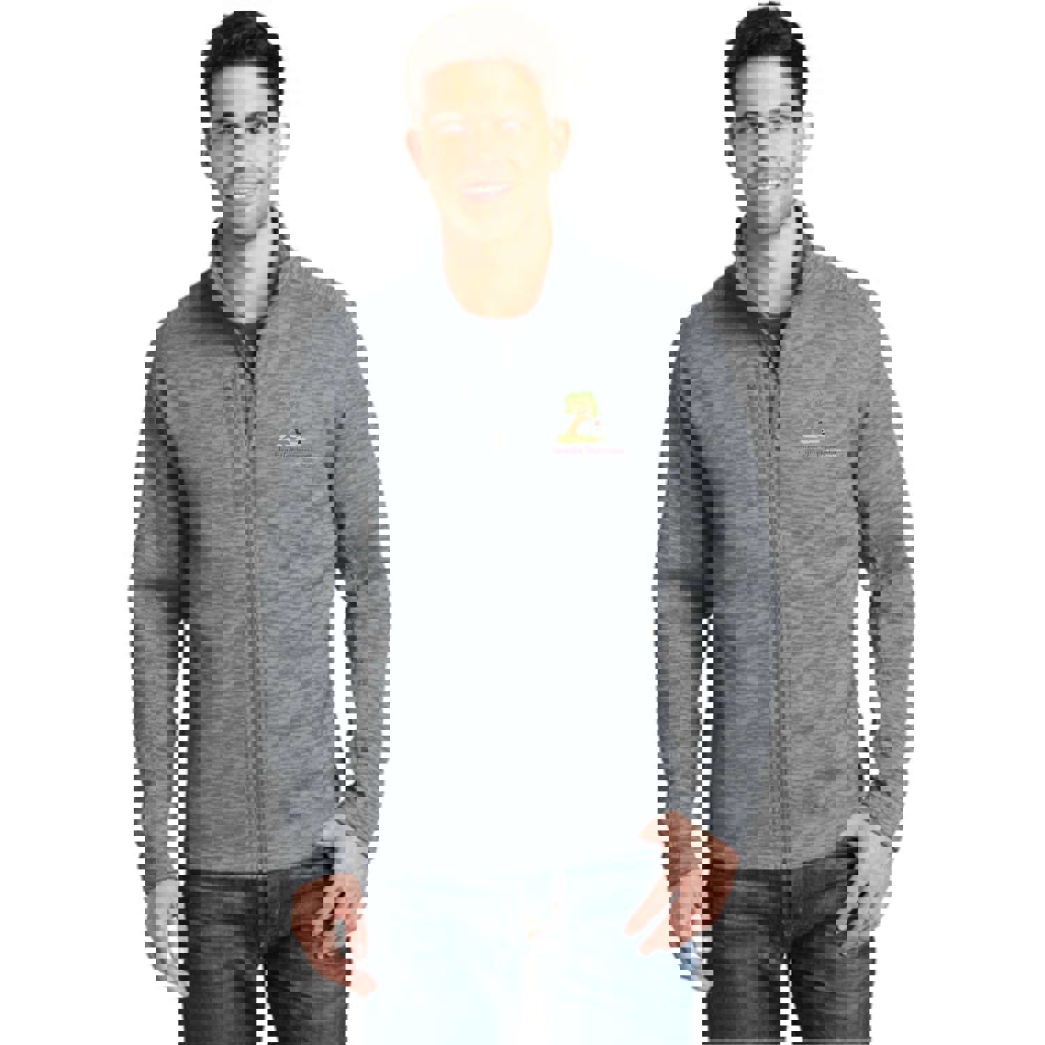 Port Authority® Digi Stripe Fleece Jacket - Modern Style for Work and Workout