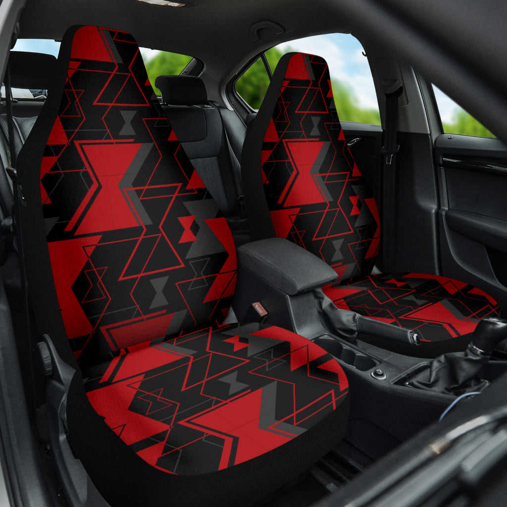 Black Widow Natasha Car Seat Covers - Premium Custom Fit for Cars & SUVs