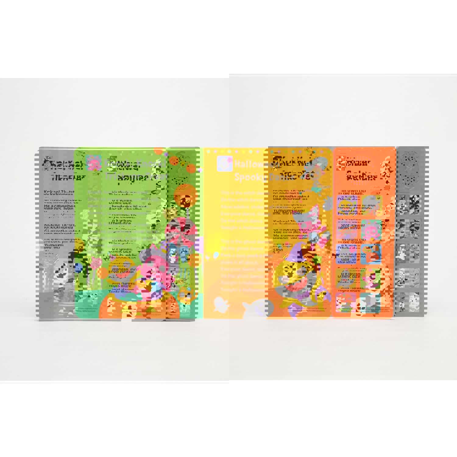 Pinkfong Baby Shark Halloween Songs Sound Book