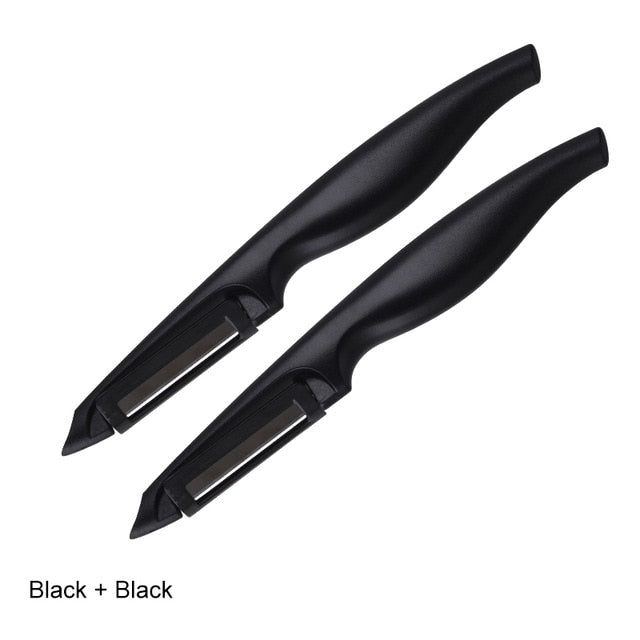 Antioxidant Ceramics Potato Peeler - Multi-Color Handle Kitchen Gadget