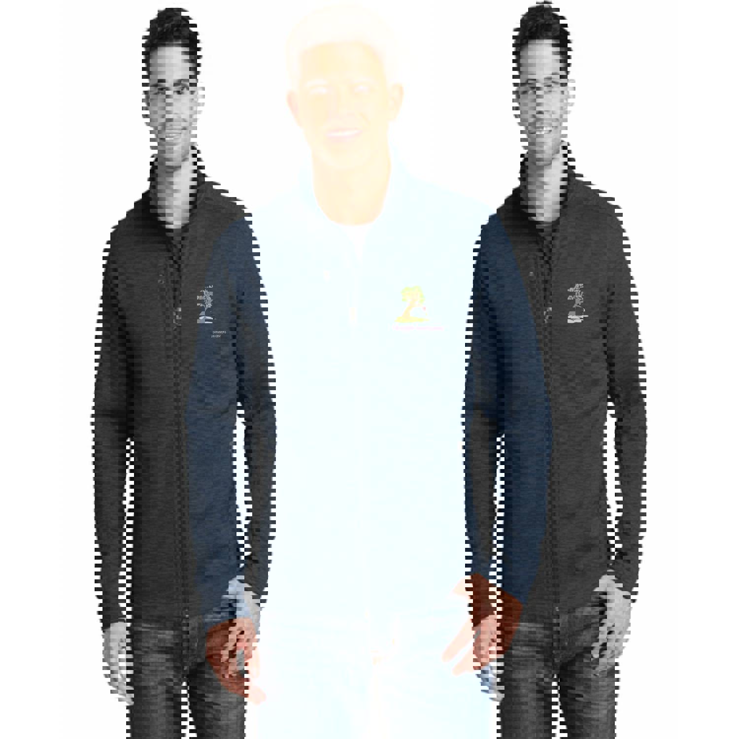 Port Authority® Digi Stripe Fleece Jacket - Modern Style for Work and Workout