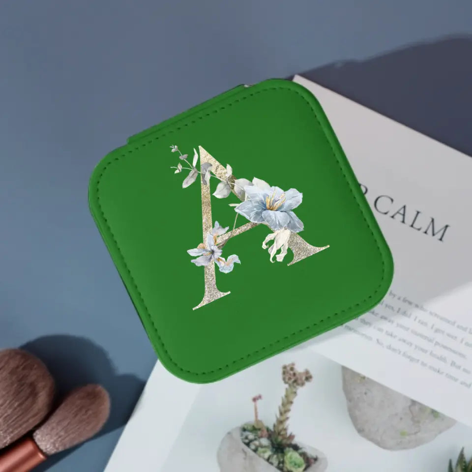 Custom Initials Jewelry Box Jewelry Organizer For Mom Mothers Day Gift For Bridesmaid