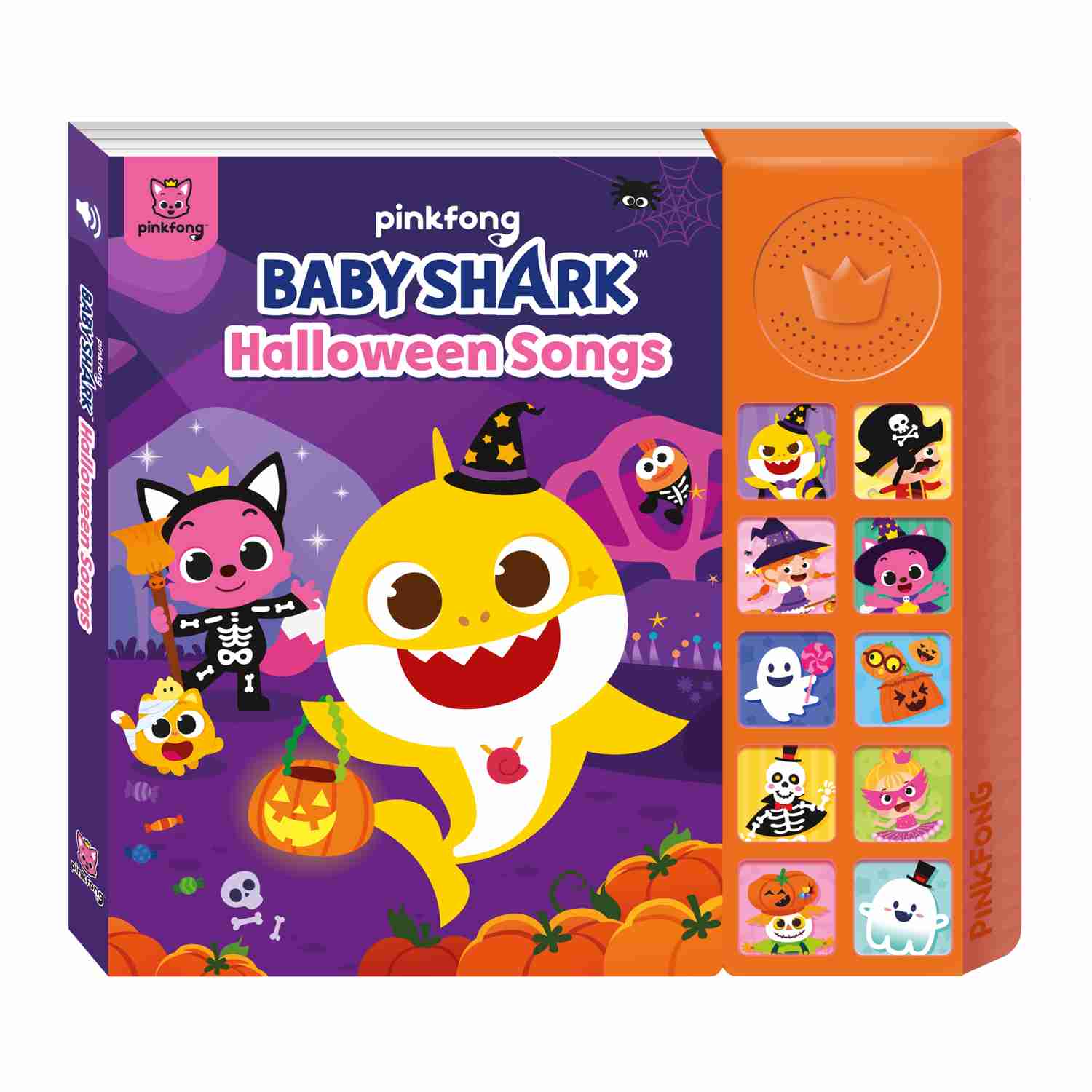 Pinkfong Baby Shark Halloween Songs Sound Book