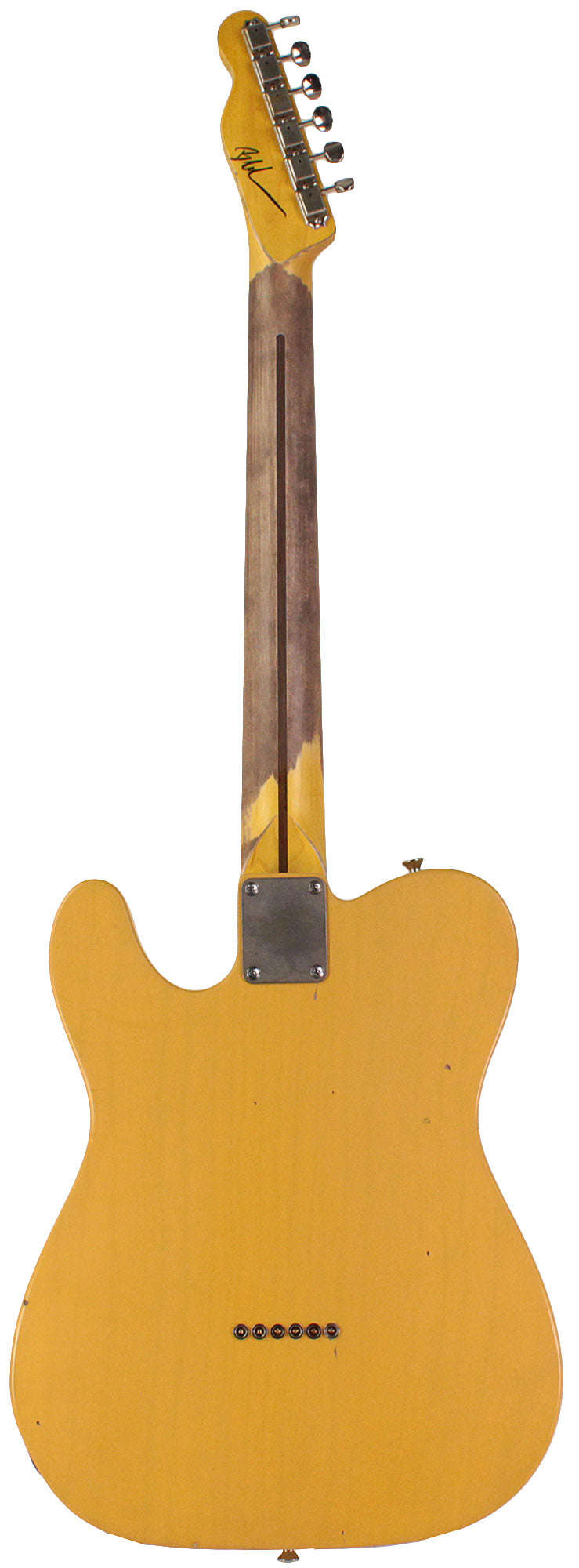Nash GF-3 Gold Foil Guitar, Butterscotch Blonde, Light Aging