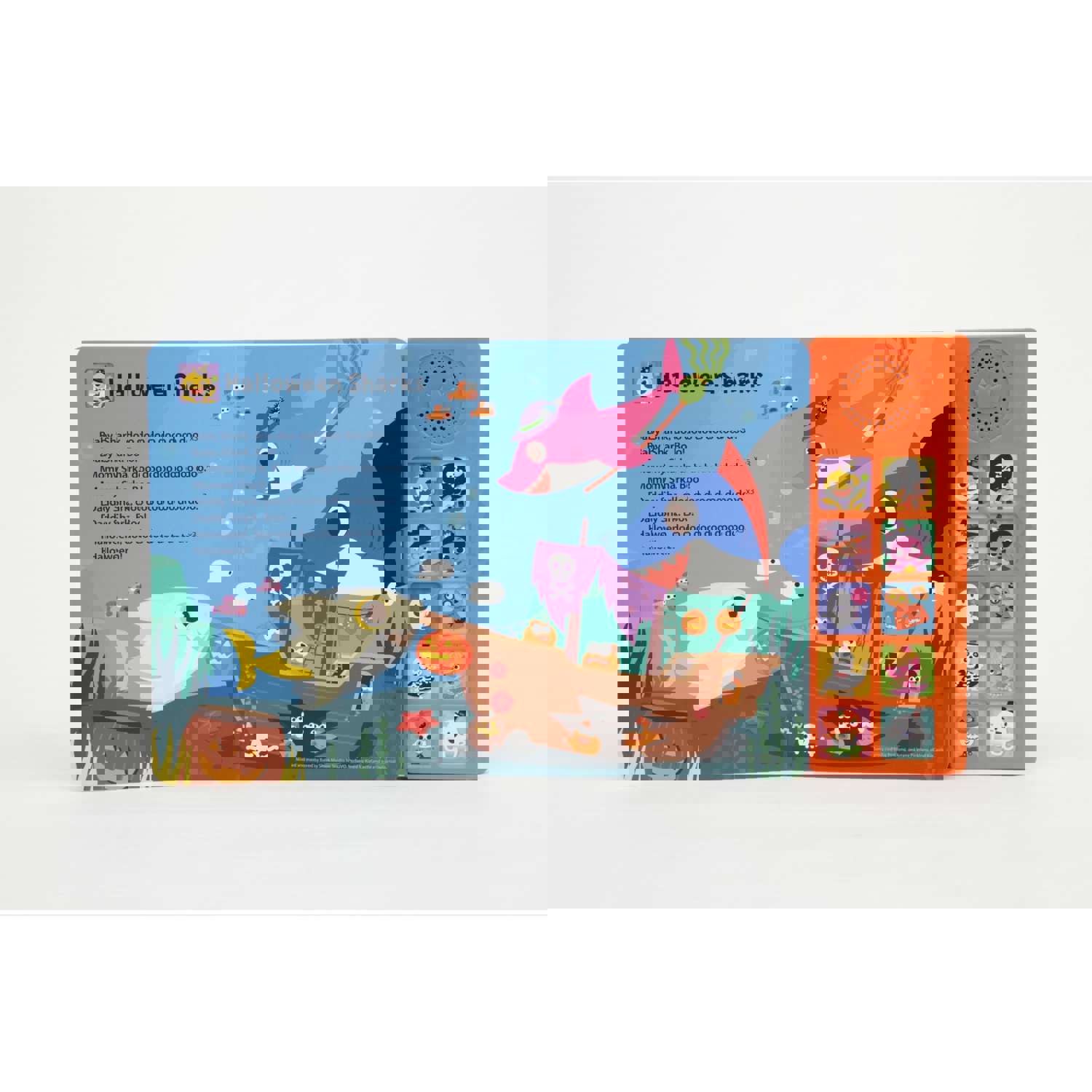 Pinkfong Baby Shark Halloween Songs Sound Book