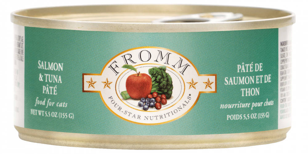 Fromm Four Star Grain Free Salmon & Tuna Pate Canned Cat Food
