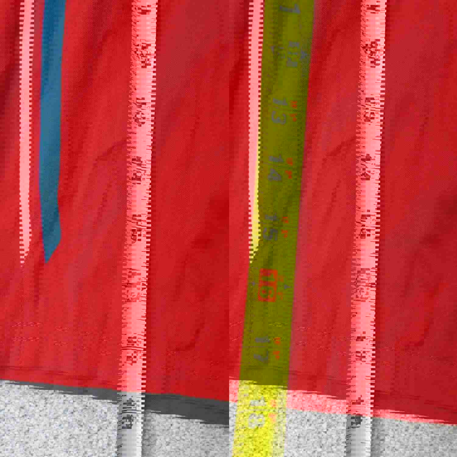 Nike Men's Medium Red Dri-Fit Activewear Shorts with Sports Logo