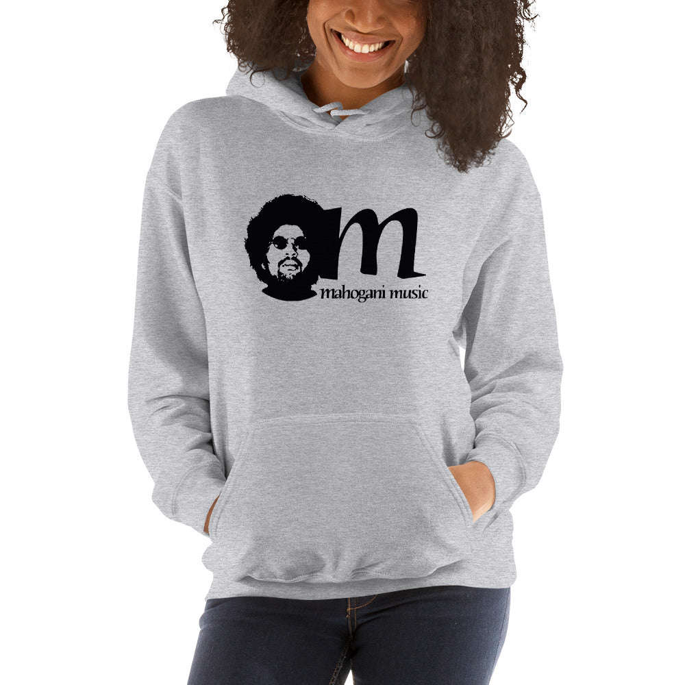 MOODY MAHOGANI UNISEX HOODIE