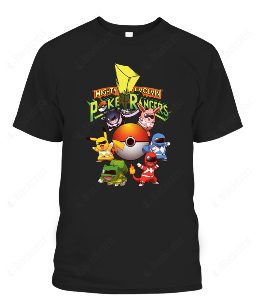 PKM Poke Rangers Custom Graphic Unisex Apparel