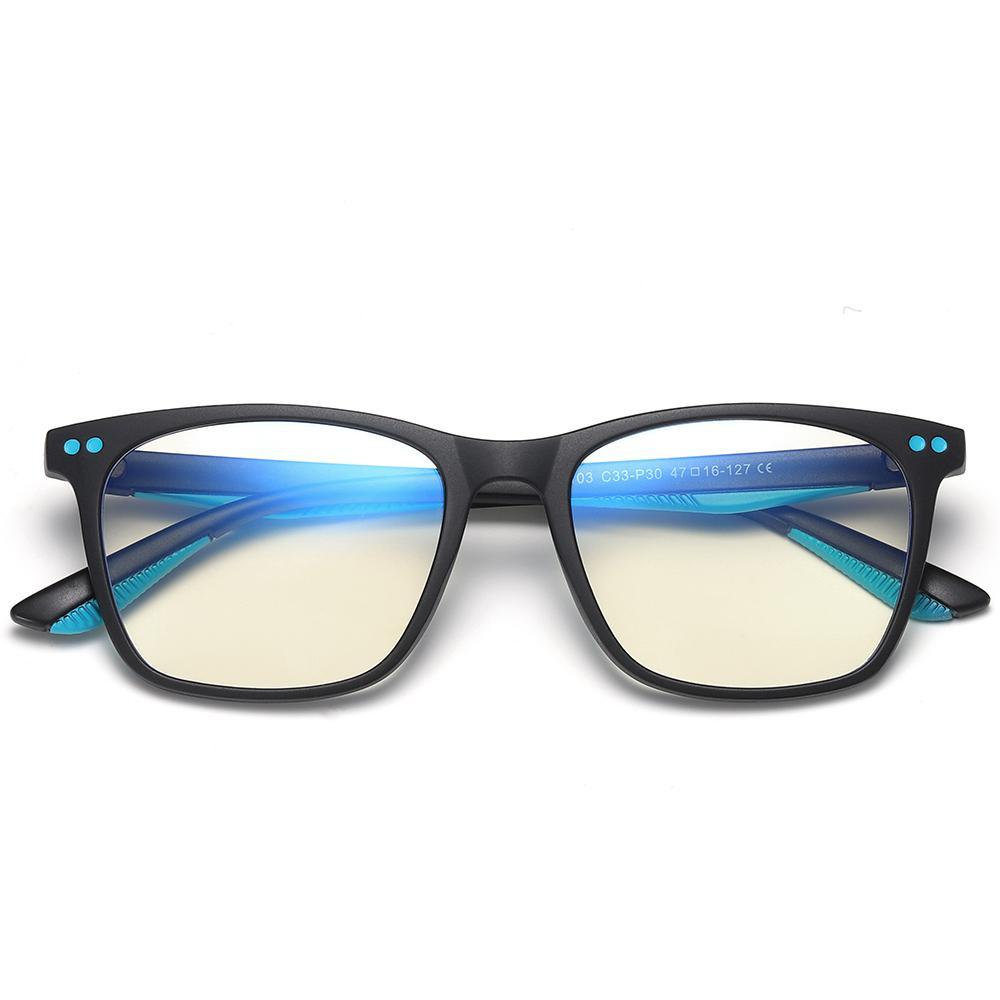 Genius Blue Light Blocking Computer Reading Gaming Glasses for Boys (Age 7-12)