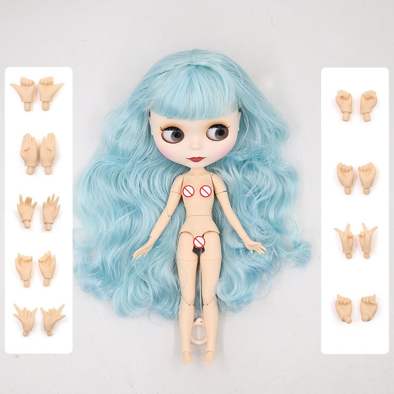 Face Doll With Hands Toys - Soft Fluffy Smiling Doll for Kids