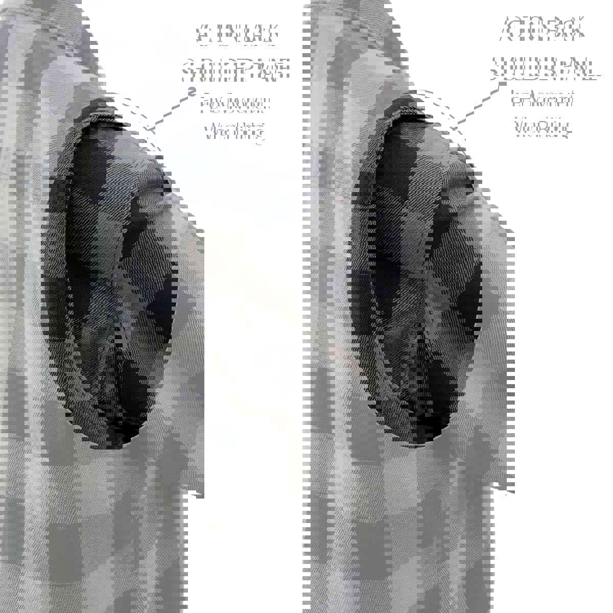 Nexgen Heat Women's NXL2601SET Bonnie Black - Grey Heated Flannel Shirt for Outdoor Activities with Rechargeable Battery