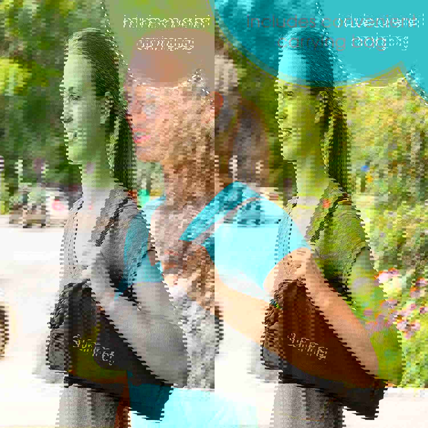 Summer Pop ‘N Sit Portable Booster Baby Chair - Gray, Indoor/Outdoor Use