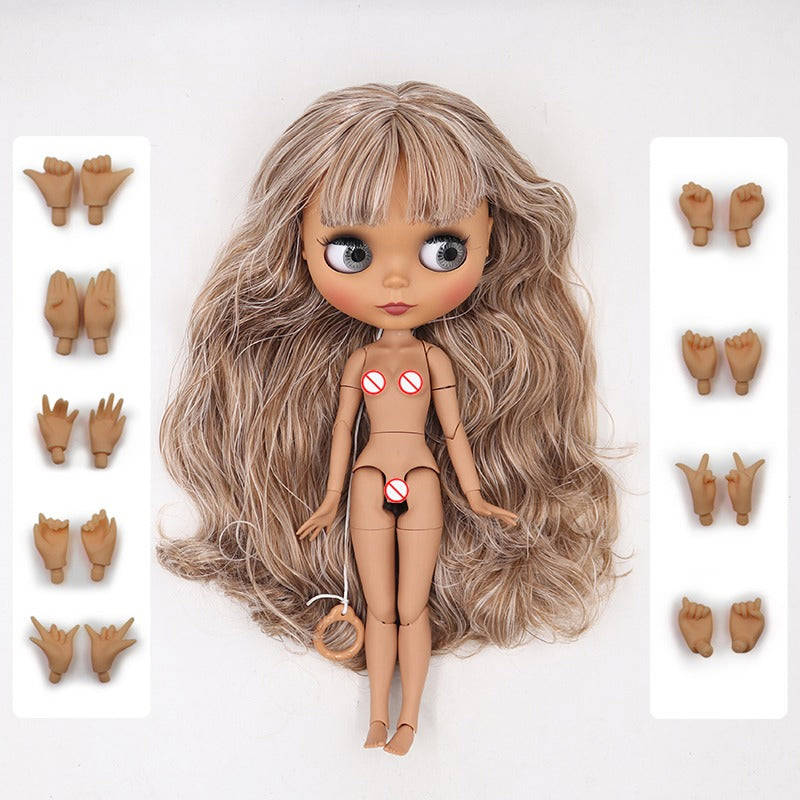 Face Doll With Hands Toys - Soft Fluffy Smiling Doll for Kids