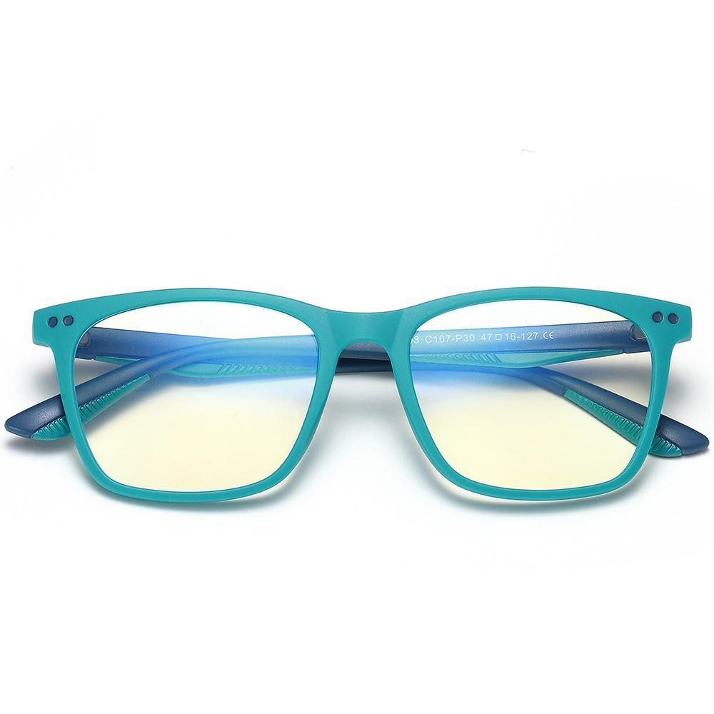 Genius Blue Light Blocking Computer Reading Gaming Glasses for Boys (Age 7-12)