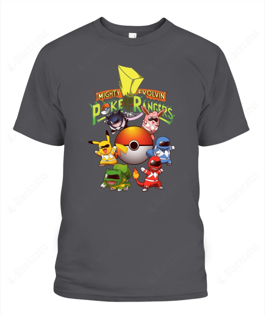 PKM Poke Rangers Custom Graphic Unisex Apparel