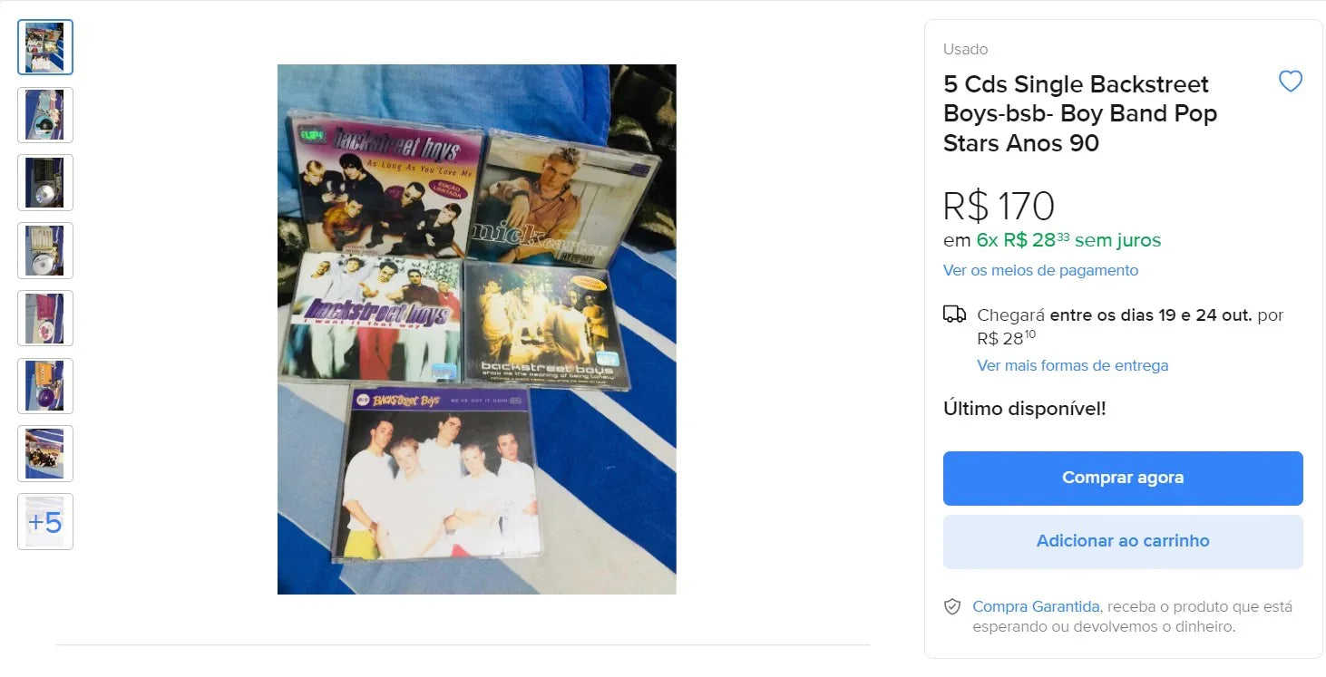 Backstreet Boys Music CDs Collection - 3 Kits (Original & Sealed)