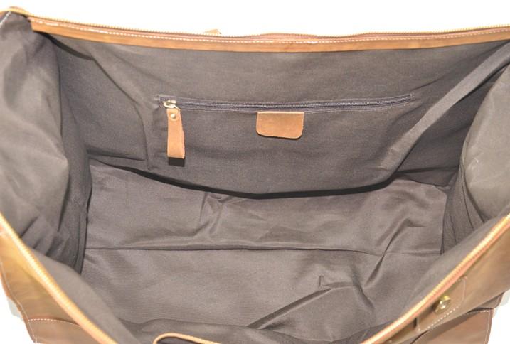 Leather Men's Doctor Bag Weekender Travel Duffle Bag