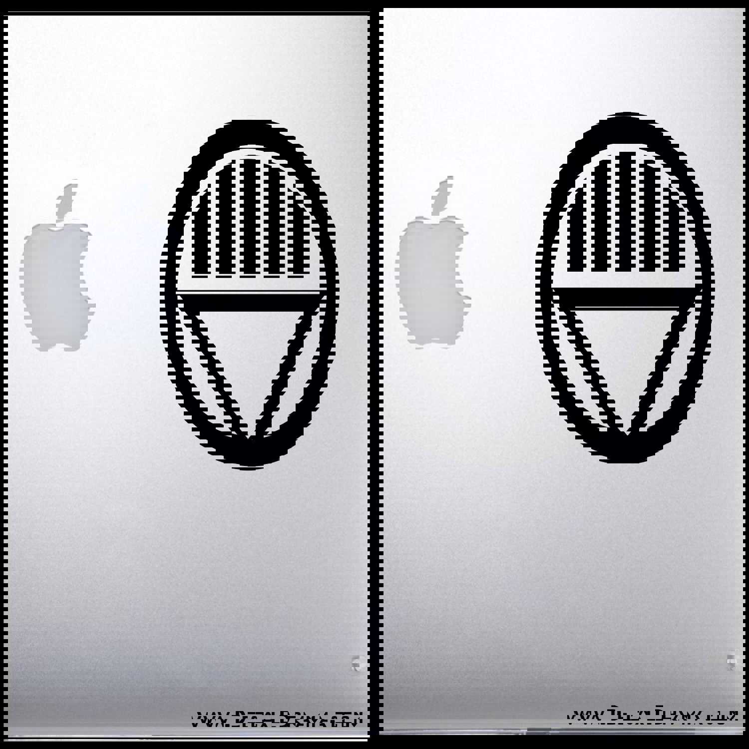 Black Lantern Corps (Death) Emblem Vinyl Car/Laptop Decal