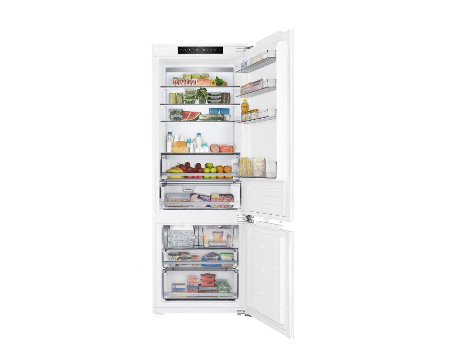 Forte 24 Panel Ready Built-In Ice Maker Bottom Freezer Refrigerator