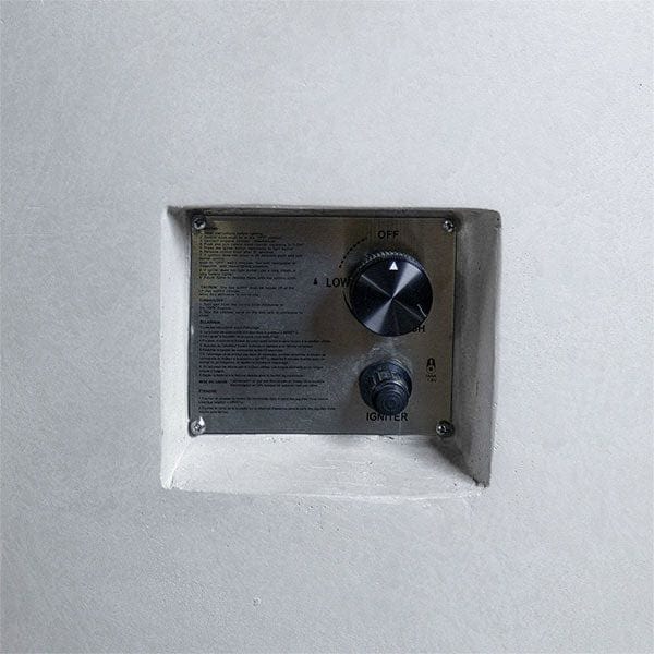 Starfire Designs Beton Rectangle Concrete LPT Fire Pit