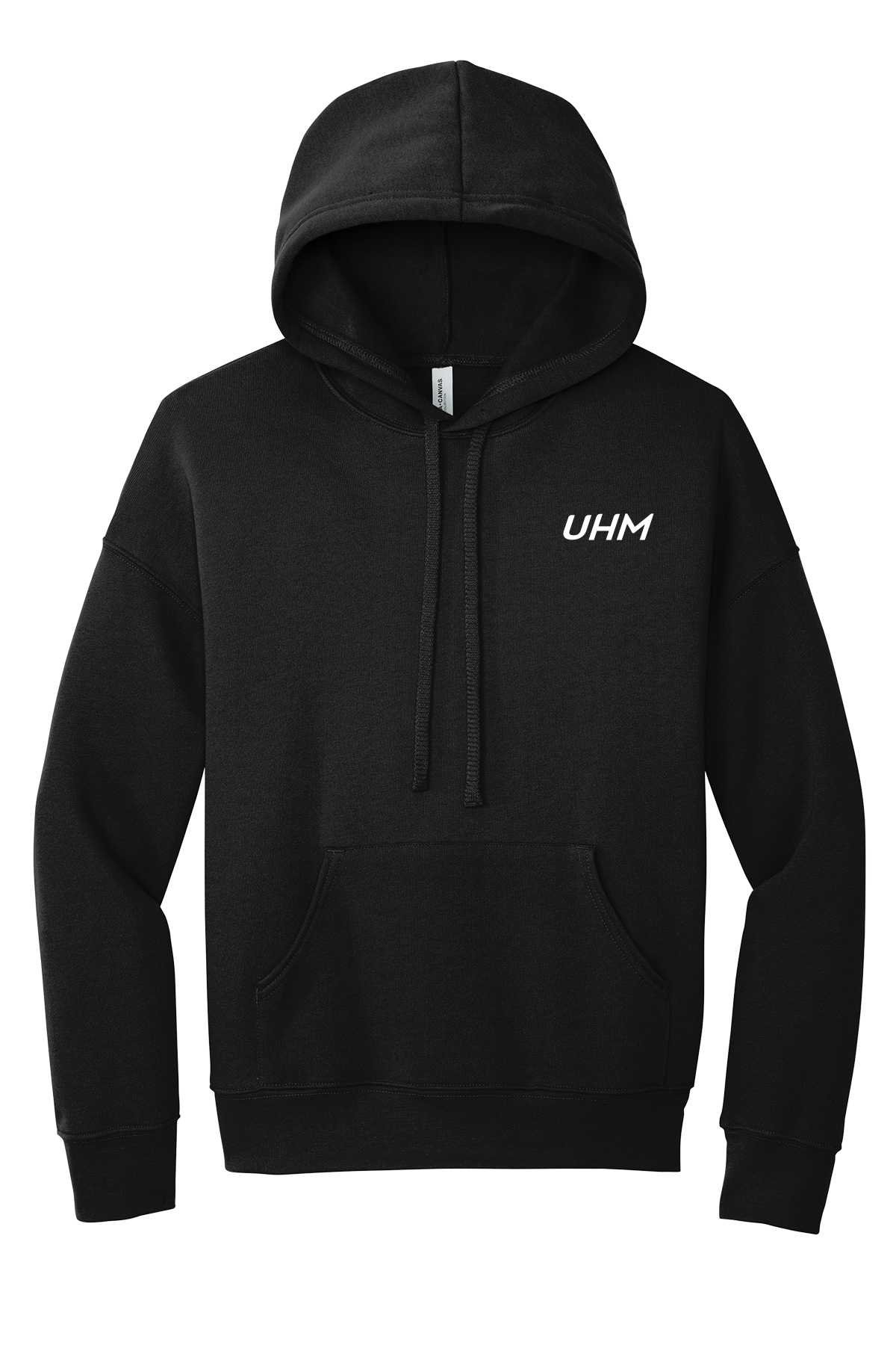 BELLA+CANVAS Unisex Sponge Fleece Pullover Hoodie with Left Chest Logo