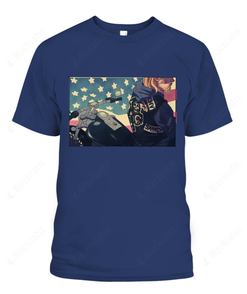 SOA Forever Sam Crown Custom Graphic Apparel - Unisex Classic Fit Cotton T-Shirt