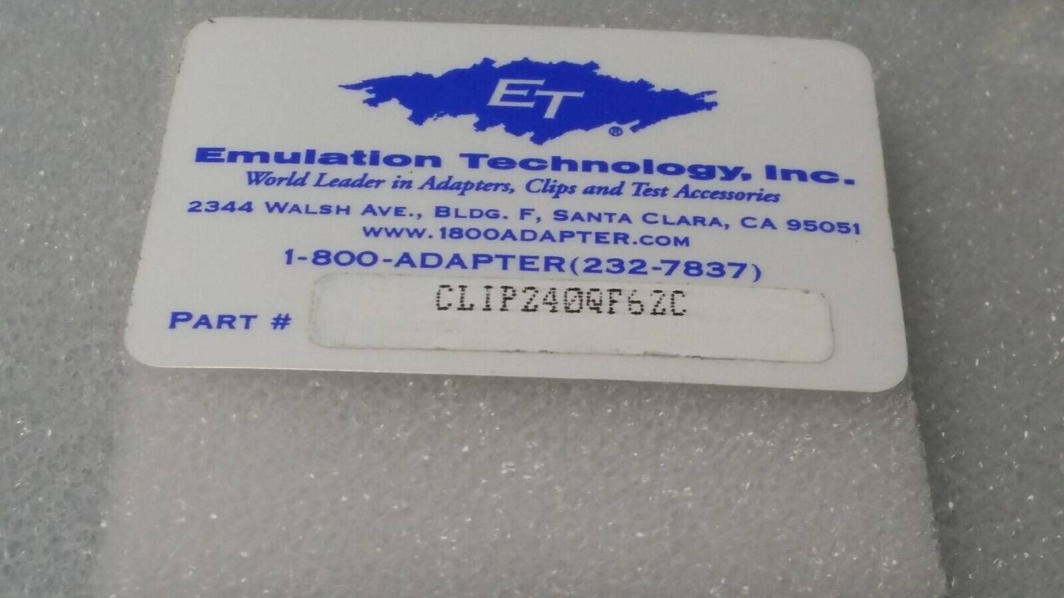 CLIP240QF62C EMULATION TECHNOLOGY DSP ADAPTOR