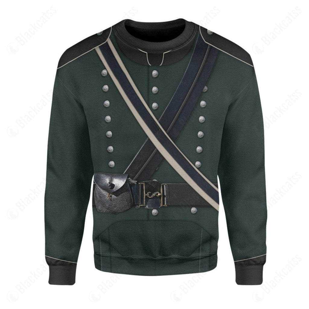 Historical Napoleonic Wars British Army 95th Rifles Custom Apparel