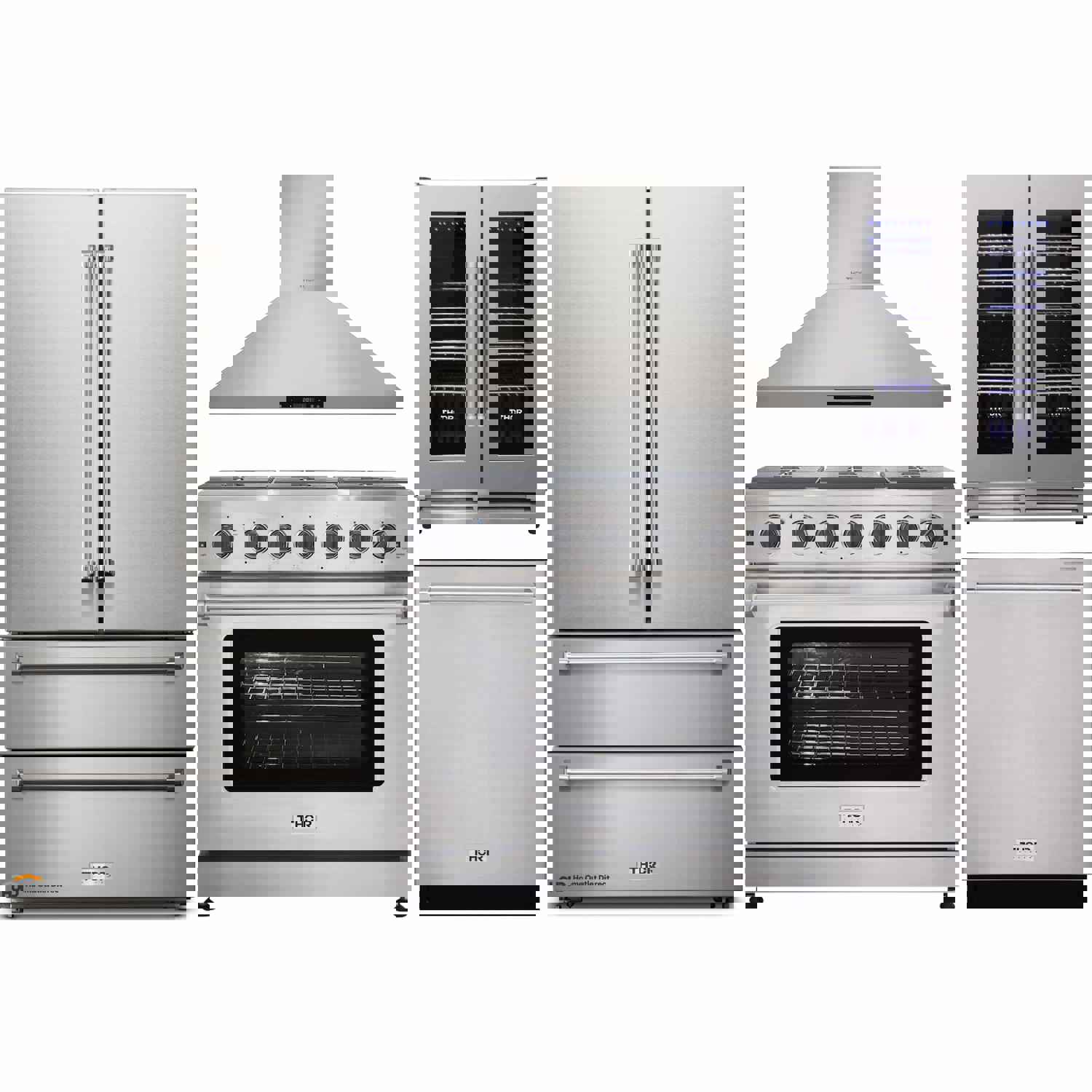Thor Kitchen 5-Piece Stainless Steel Appliance Package