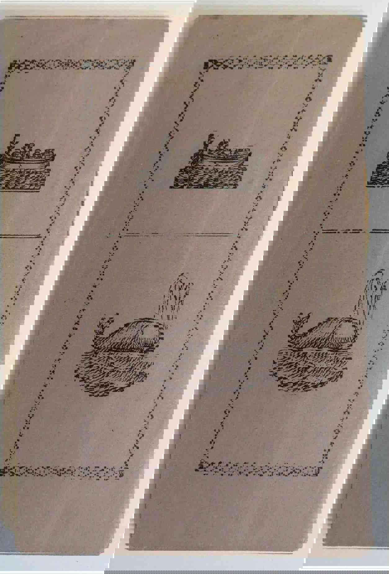 The Sailor Boy c. 1850s Illustrated Nautical Juvenile Chap Book with Whale Woodcut