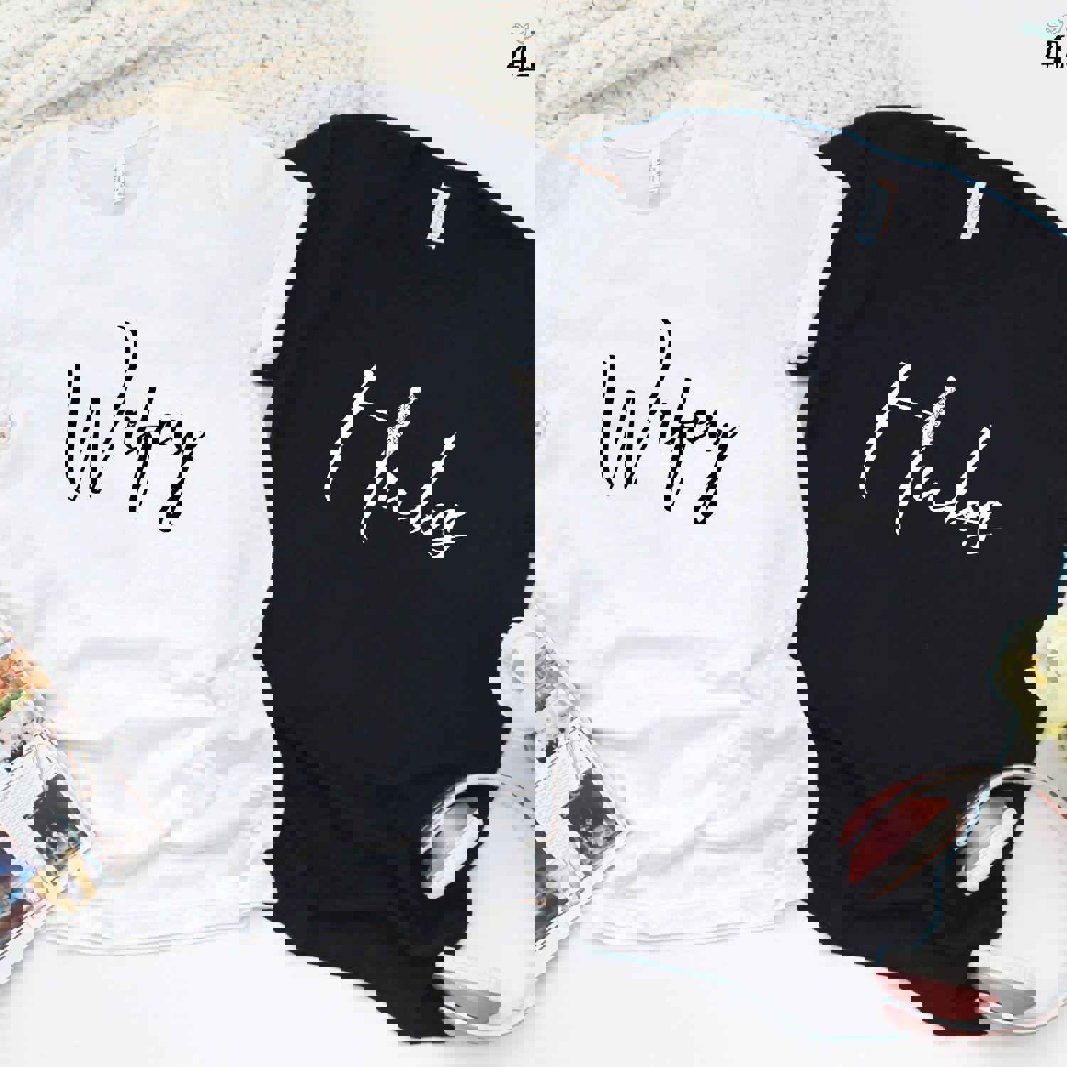 Matching Couple Set: Hubs & Wifey Valentine's Day and Anniversary Gifts