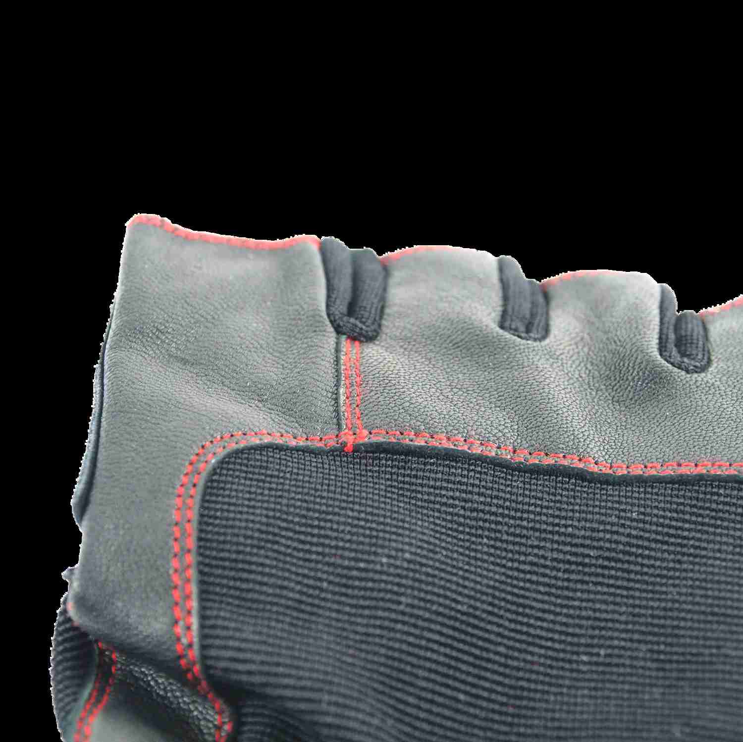 Pro Fitness Gloves – Wrist Wrap Style – L/XL – Black/Red