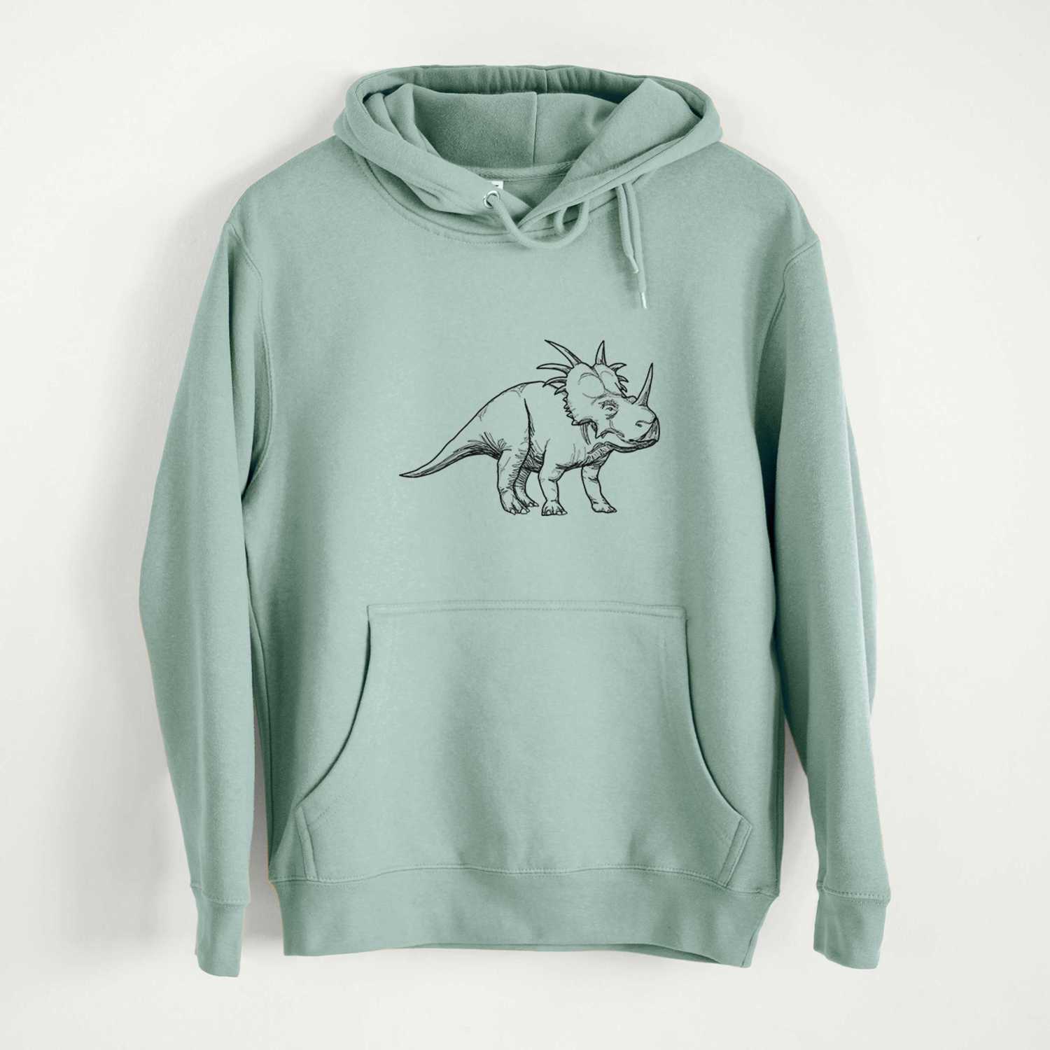Styracosaurus Albertensis - Mid-Weight Unisex Premium Blend Hoodie