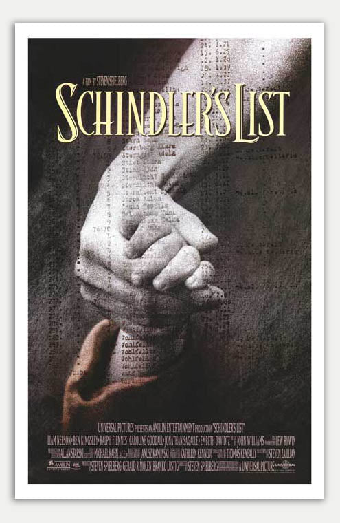 Schindlers List - 11 x 17 Movie Poster