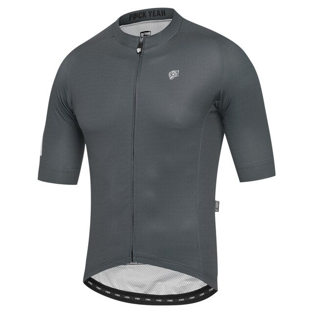Colorful Cycling Jersey - Breathable Quick-Dry Short Sleeve Bike Shirt for Men