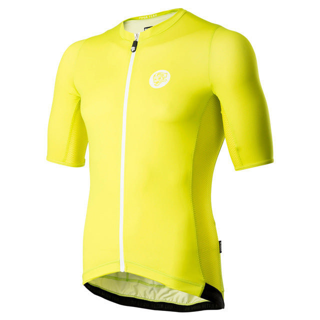 Colorful Cycling Jersey - Breathable Quick-Dry Short Sleeve Bike Shirt for Men