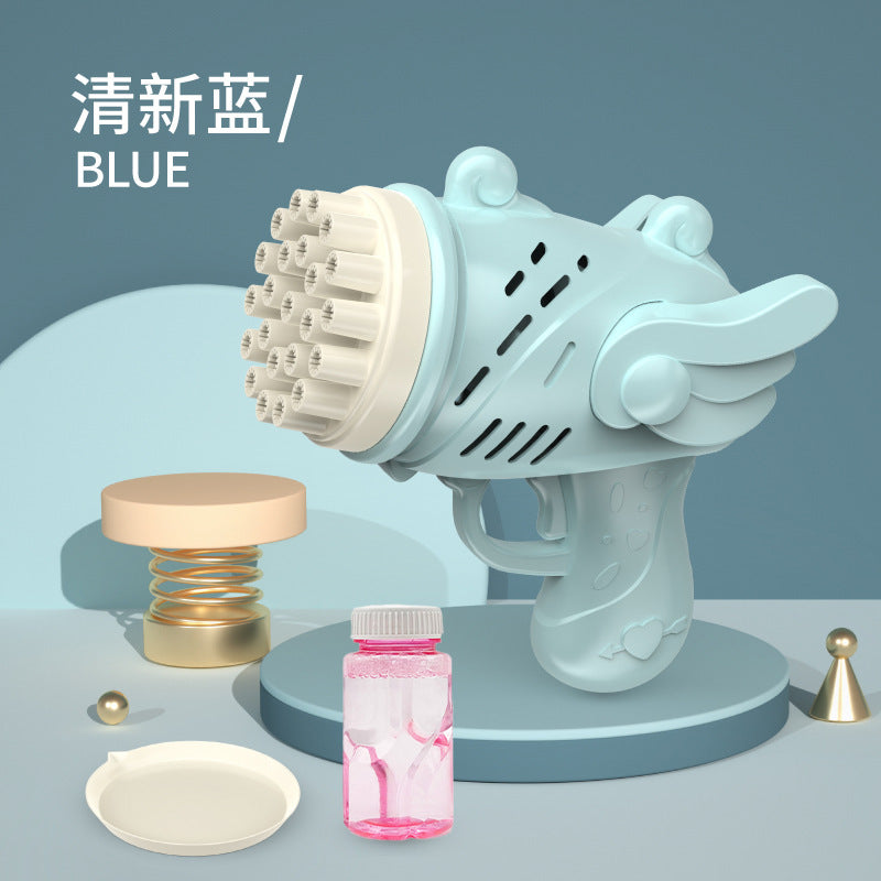 New Year Fireworks Bubble Machine Electric Cartoon Camera Music Luminous Children Toys