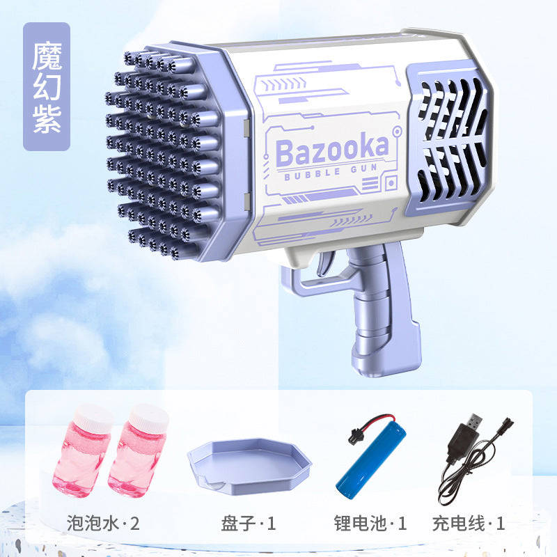 New Year Fireworks Bubble Machine Electric Cartoon Camera Music Luminous Children Toys