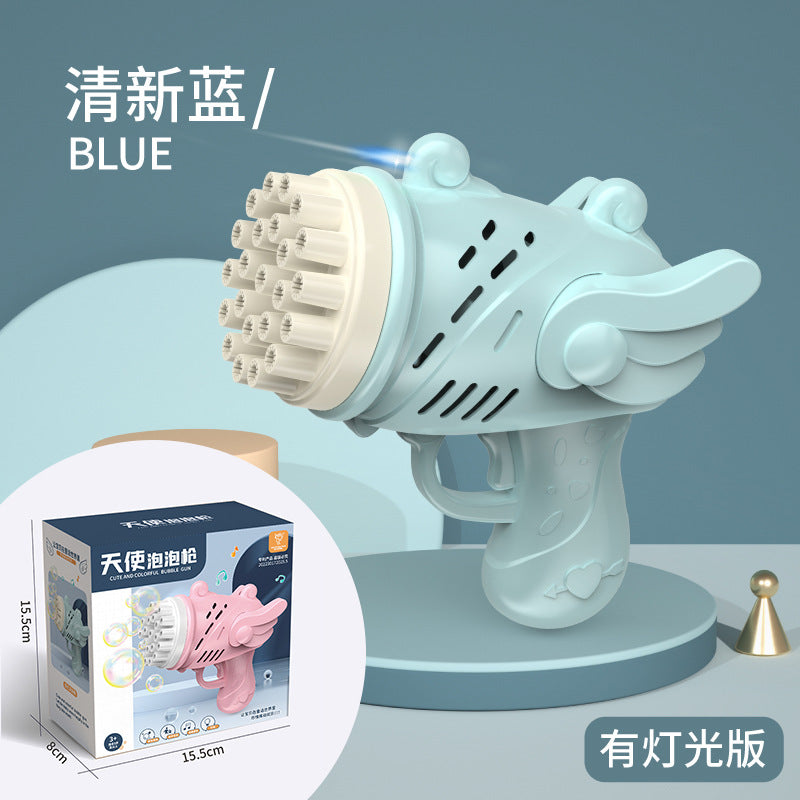 New Year Fireworks Bubble Machine Electric Cartoon Camera Music Luminous Children Toys